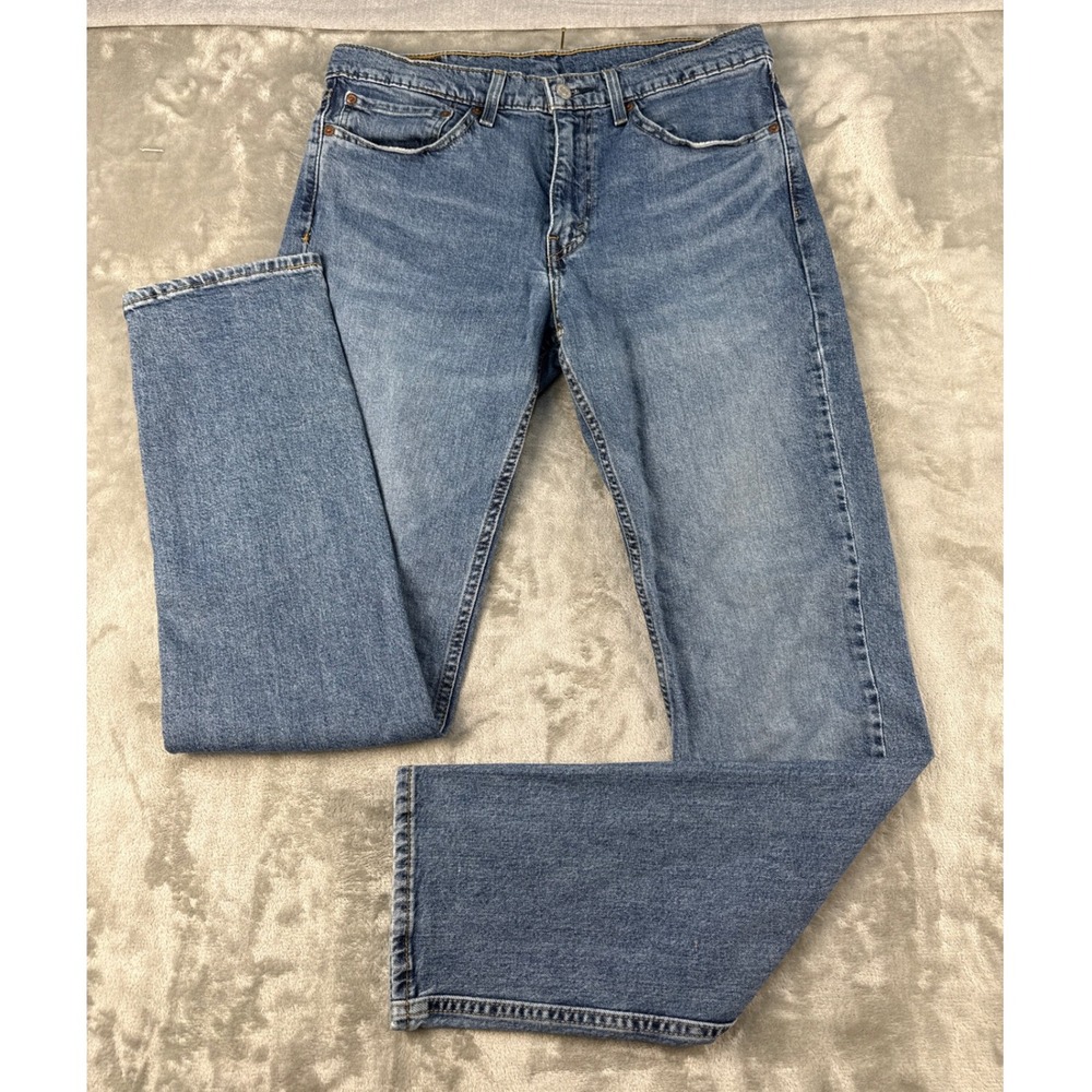 Levi's Jeans Mens 34x34 511 Slim Fit Blue Stretch EUC